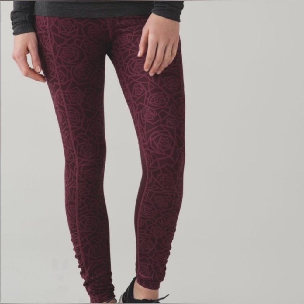 Lululemon | High Times Posey Rose Leggings